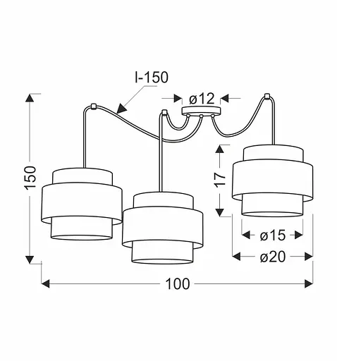 Люстра Candellux 33-18229 Rattan - фото 2