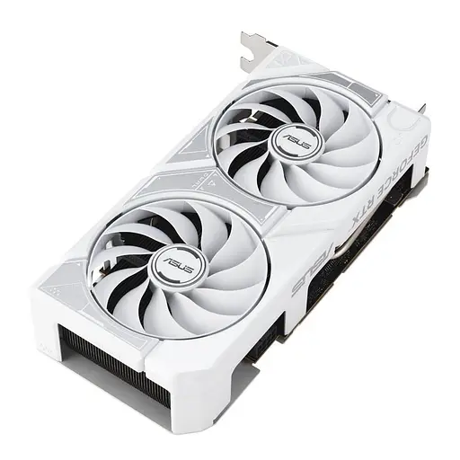 Видеокарта ASUS RTX 5060 8GB DUAL OC WHITE (DUAL-RTX5060-O8G-WHITE) (GDDR7, 128 bit, PCI-E v5.0 x16) - фото 4
