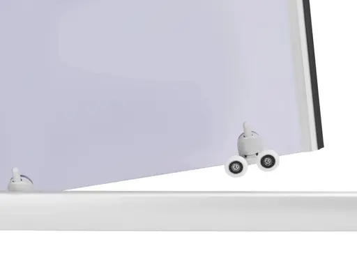 Набор Lidz Душевая кабина Latwa SC80x80.SAT.MID.GR полукруглая, стекло тонированное 4 мм + Душевой поддон Kapielka ST80x80x26, с панелью - фото 6