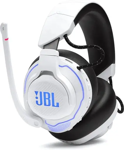 Ігрова гарнітура JBL Quantum 910P Console Wireless (JBLQ910PWLWHTBLU) - фото 1