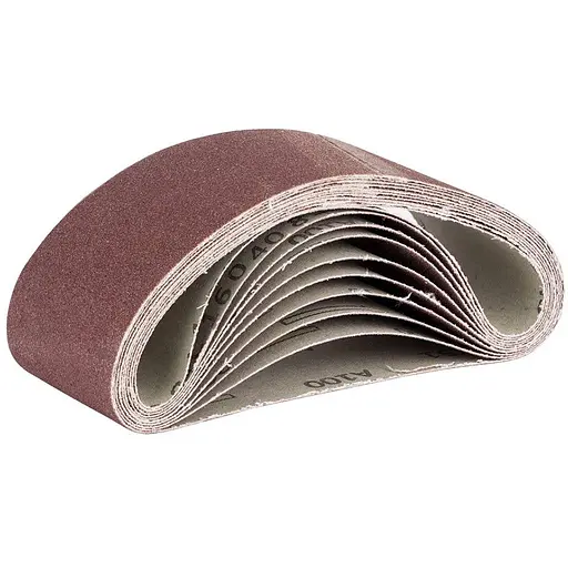 Стрічка шліфувальна нескінченна Sigma 75×457мм P100 (10шт) (9151101) - фото 1