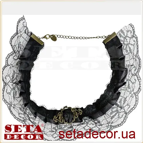 Чокер гіпюровий Роза - фото 2