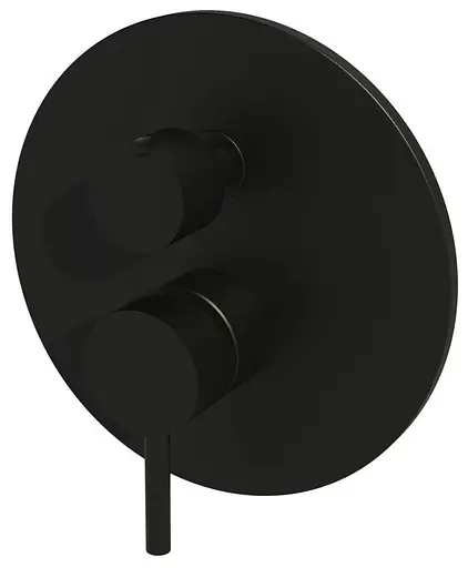 Змішувач прихованого монтажу Paffoni Light LIG 018 NO, Чорний матовий - фото 1