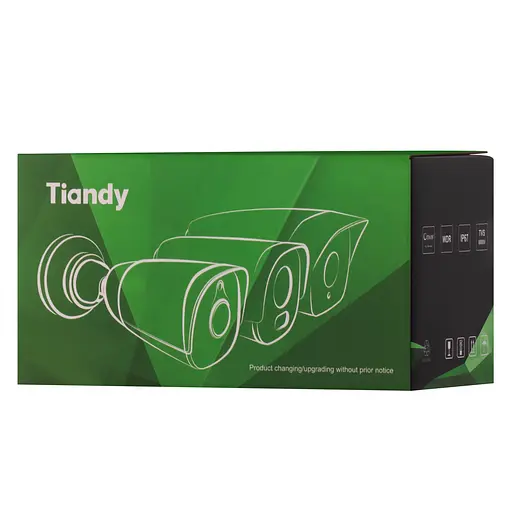 Камера Tiandy IP TC-C34UN, 4 Мп, Bullet, 2,8–12 мм AVF, f/1,6, ИК 80 м, PoE, IP67 - фото 2