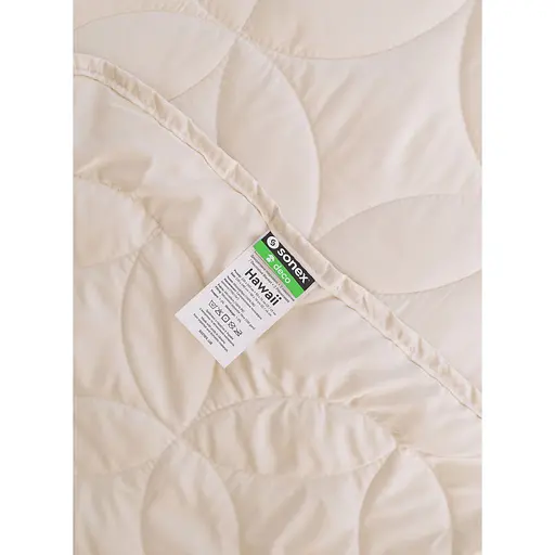 Набір Sonex Hawaii: покривало двостороннє 240х220 см + наволочка 70х50 см 2 шт. бежевий (SO102524) - фото 7