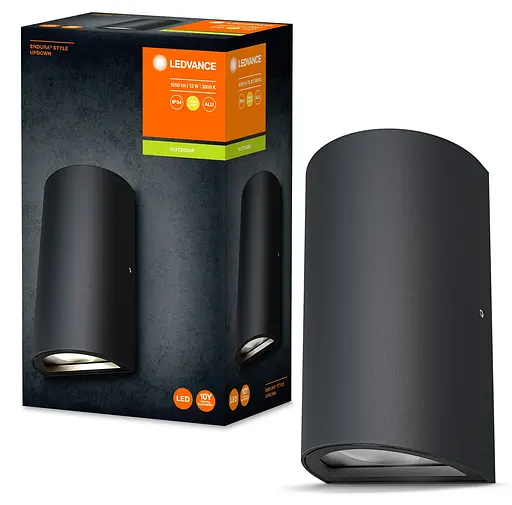 LEDVANCE Фасадний світильник LED ENDURA STYLE UPDOWN 12W, 3000К, чорний - фото 9