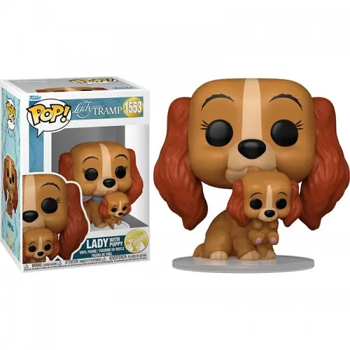 Фигурка Фанко Поп Дисней Funko Pop Disney Lady and the Tramp Леди и Бродяга 10 см FP D LatT 1553