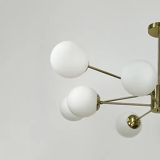 Потолочная люстра Right Selection на 10 плафонов Line.F CD 111/10 AB - фото 5