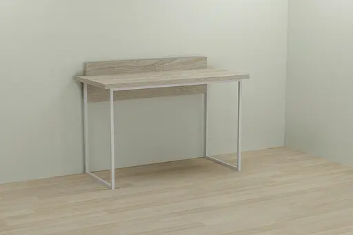 Комп'ютерний стіл Ferrum-decor Скай 75x140x70 білий ДСП Дуб Сонома 32мм (FRD-101117)