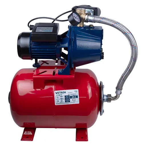 Насосна станція Wetron 0.75кВт Hmax 45м Qmax 55л/хв 775042/24 - фото 3