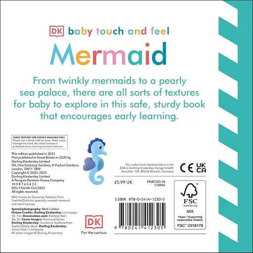 Mermaid. Baby Touch and Feel - фото 2