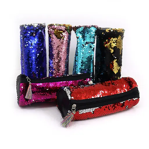 Пенал-тубус із паєтками Блиск, 22x7 см - фото 2