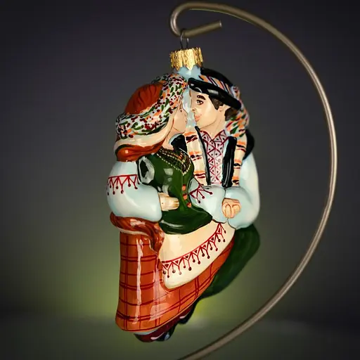 Ялинкова прикраса Різдвяні історії Непереможні українці скло (4820001165593) - фото 3