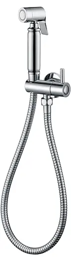 Набор гигиенического душа (запорный вентиль) Imprese B704122, Хром - фото 1