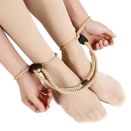 Универсальные наручники для рук и ног БДСМ Черный - Садо-мазо - фото 2