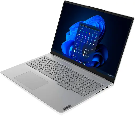 Ноутбук Lenovo ThinkBook 16 G8 IRL (21SH008PRA), 16 дюймів WUXGA / Intel Core 7 240H 16 ГБ / 512 ГБ SSD / Windows 11 Pro / Arctic Gray - фото 3