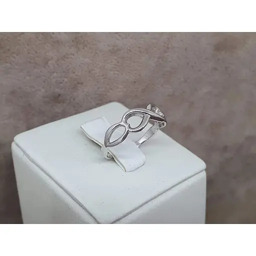 Серебряное кольцо Qvaliz Бесконечность. 901-00443 - фото 3