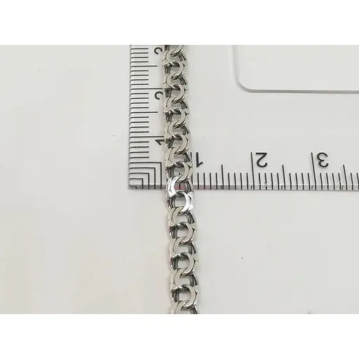 Срібний ланцюжок Шишкова (Бісмарк). Л2-10-55Ч 50 65 - фото 3