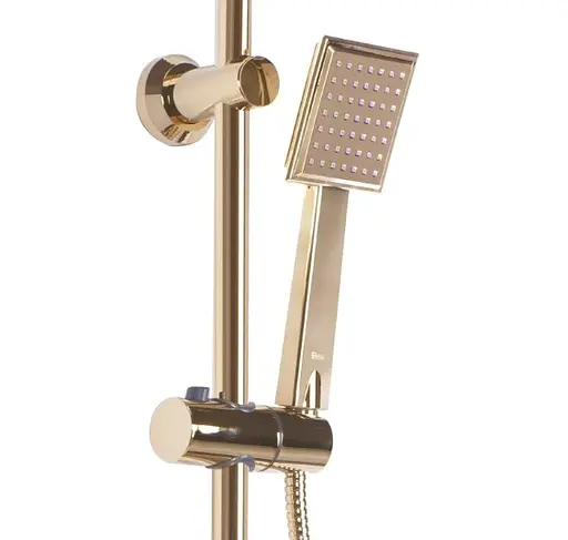 Душова система Rea Bravo gold з виливом REA-P4120, Золотий - фото 3