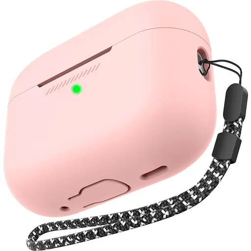 Чехол AhaStyle Colorful Silicone Case для AirPods Pro 2 Pink (CP-187-2-C-PK) [133841]