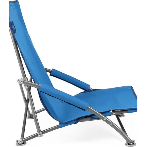 Раскладное кресло-лежак Outtec с чехлом синий - фото 3