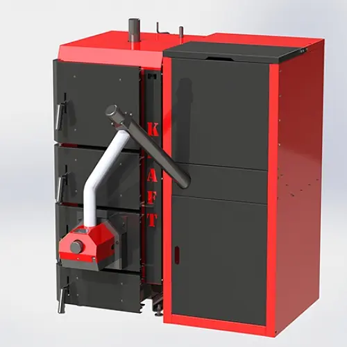 Твердотопливный котел Kraft серия F 97 с горелкой EcoPalnik (Польша)