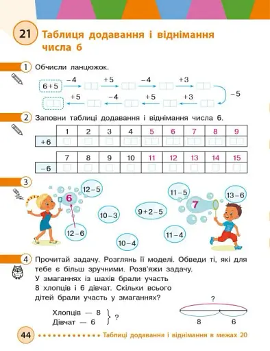 Математика. Навчальний посібник для 2 класу ЗЗСО (у 3-х частинах). Частина 1 - фото 3