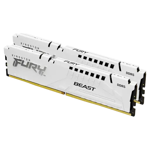 Оперативна пам'ять Kingston 32GB (2x16GB) DDR5 6000MHz FURY Beast White (KF560C30BWEK2-32)