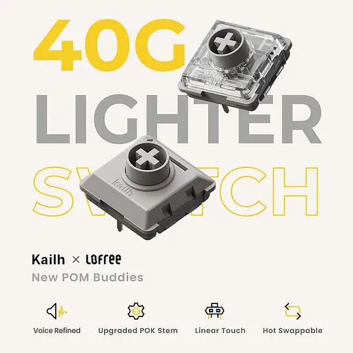 Низькопрофільна механічна клавіатура Flow Lite 100 клавіш, змінна бездротова клавіатура, що перезаряджається, з приймачем 2.4G - фото 3