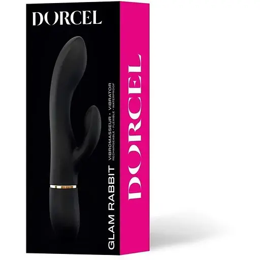 Вибратор-кролик Dorcel Glam Rabbit гибкий ствол стимуляция точки G - фото 2
