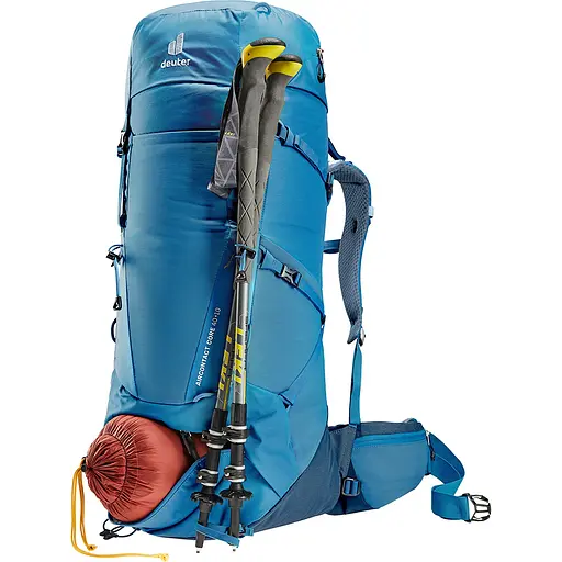 Рюкзак Deuter Aircontact Core 40+10 Синий (1052-3350122 1358) - фото 9