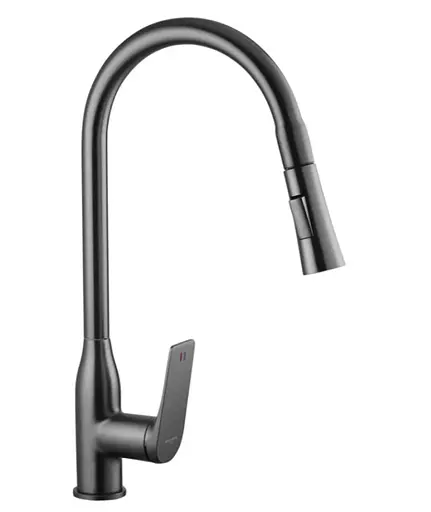 Змішувач для кухні з висувним виливом Kroner KRP Graz - GRP030-T (CV031336) - фото 1