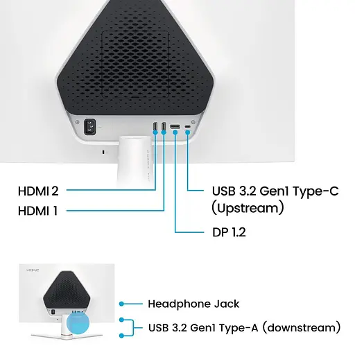 Монітор 27" BenQ EX271 FHD IPS 180Hz (9H.LNALA.TBE) - фото 6