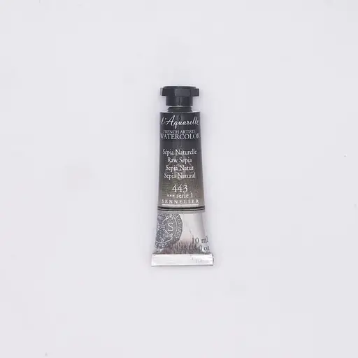 Акварельна фарба Sennelier L'Aquarelle, 10 мл, S1, Натуральна сепія (Raw Sepia)