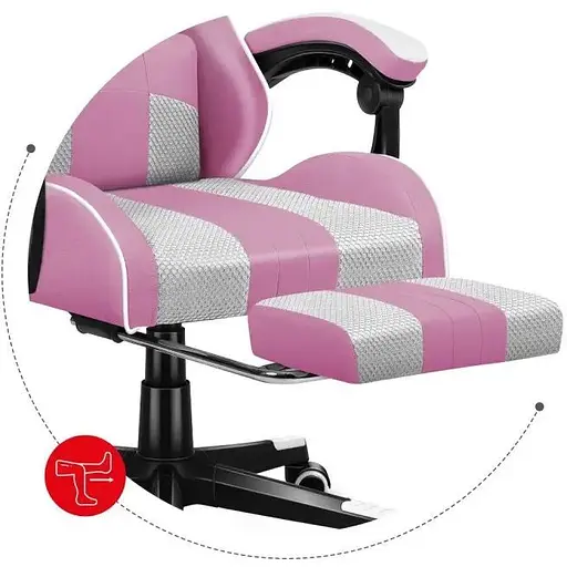 Комп'ютерне крісло Huzaro Force 4.7 Pink (тканина) - фото 6