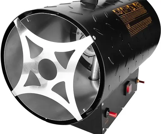 Теплова гармата Neo Tools газова 15кВт, 150м кв, 580м куб/год, чорний - фото 3