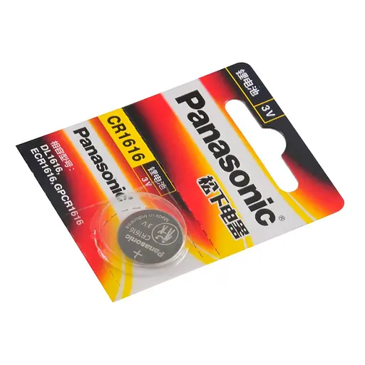 Батарейка дисковая Panasonic CR1616, 3V (18585) - фото 2