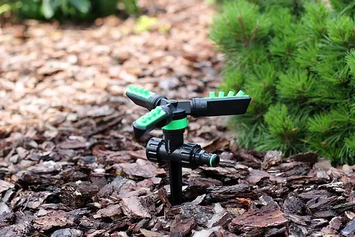 Дождеватель Presto-PS ороситель круговой Рубикон Green, в упаковке – 1 шт. (2813) - фото 4