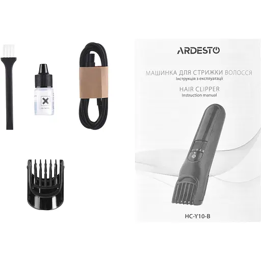 Машинка для стрижки Ardesto HC-Y10-B Black [150961] - фото 6