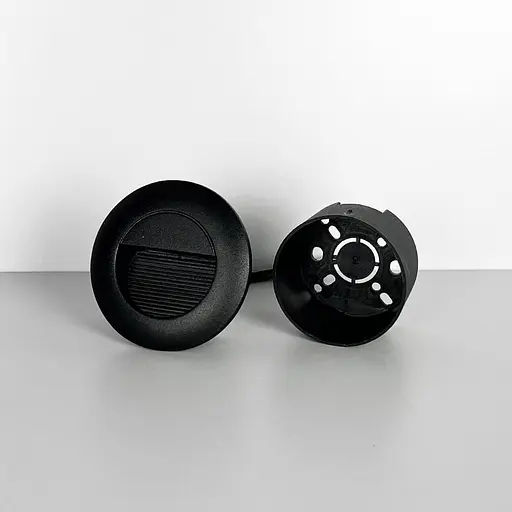 Світильник для сходів у чорному корпусі Ø 8 см | Line F | Арт. 10010 BK - фото 3