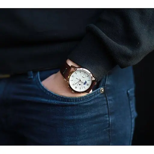 Чоловічий кварцовий годинник Lege Signature - фото 10