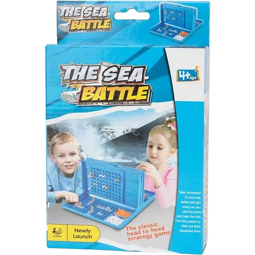 Настільна гра Морський бій 707-B12 Різнокольоровий (6965334241229) - фото 1