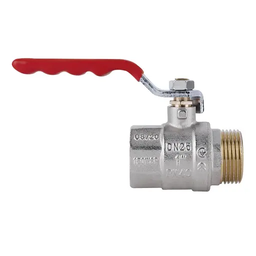 Кран кульовий SD Plus 1" ВЗ для води (важіль) SD605NW25PN40 - фото 3