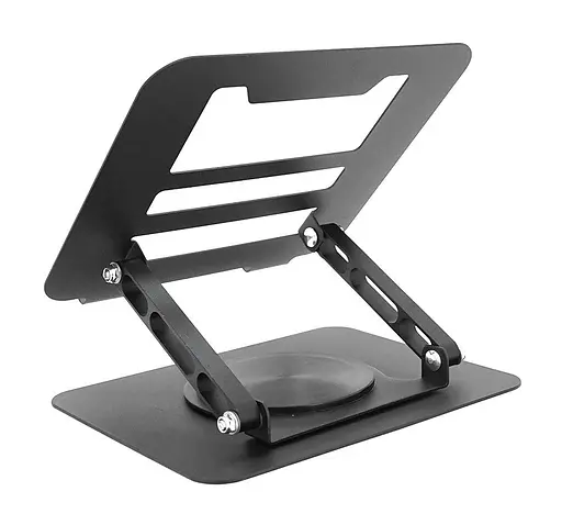 Підставка для ноутбука планшета Voltronic LS-18 Black складана, поворотна - фото 3