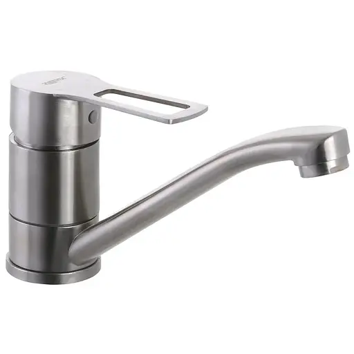 Смеситель для умывальника Zerix HSB-004-15cm ZX3142 Нержавеющая сталь - фото 1