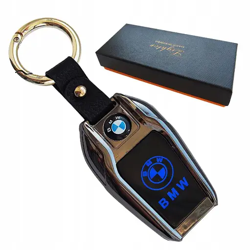 Элегантный Брелок-Зажигалка Для Ключей BMW - Светодиодная Лампа Накаливания С ЖК-Экраном - фото 2
