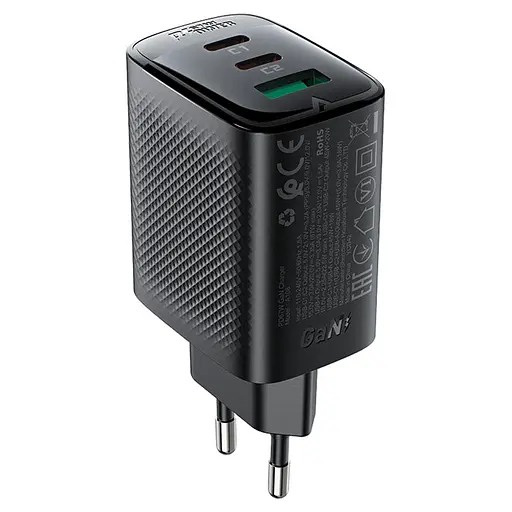 МЗП Acefast A108 GaN PD67W (1USB-A/2C) Black