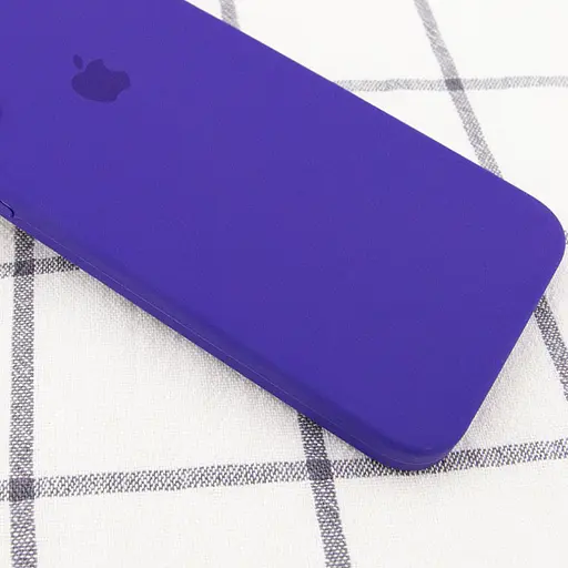 Чехол Epik Silicone Case Square Full Camera Protective AA для Apple iPhone 7/8/SE 2020 4.7 Фиолетовый/Ultra Violet - фото 2