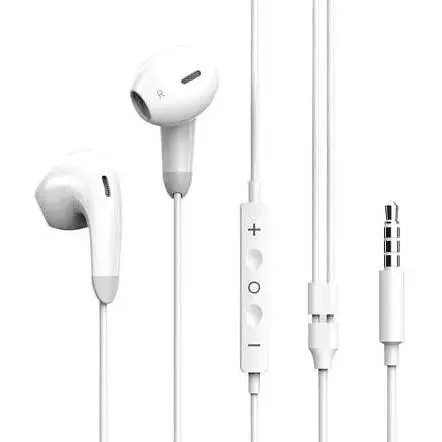 Наушники ColorWay Sound Wave белый 3.5 мм микрофон динамики 10 мм встроенный пульт управления 1.2 м (CW-WD04WT) - фото 1