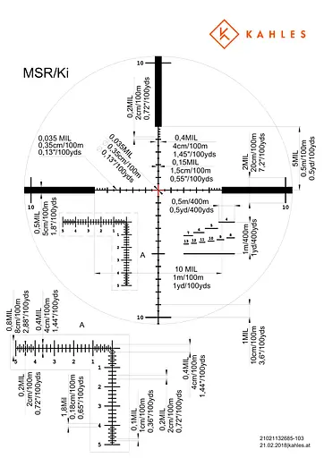 Приціл оптичний KAHLES K 624i CW 6-24x56 / MSRw-right - фото 2